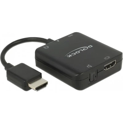 Afbeelding van Premium HDMI naar stereo en 5.1 audio extractor compact 1.4 (4K 30Hz) / zwart