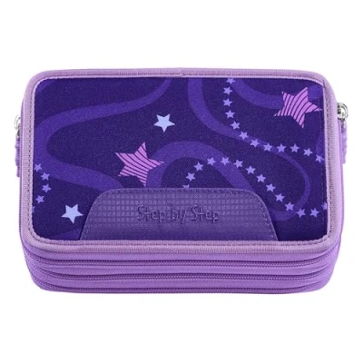 Afbeelding van Etui Step by XXL Pegasus Emily met 3 compartimenten