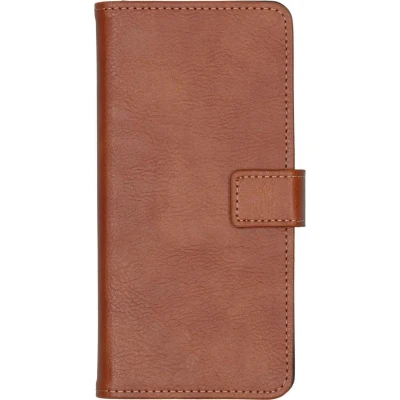 Afbeelding van iMoshion Hoesje Geschikt voor Samsung Galaxy A71 Met Pasjeshouder Luxe Bookcase Bruin