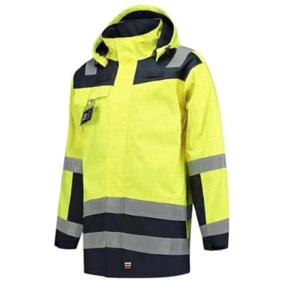 Afbeelding van Tricorp Parka Multinorm Bicolor 403009 Mannen Geel/Ink L