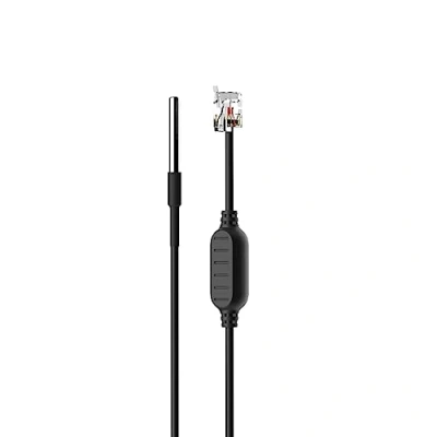 Afbeelding van Sonoff WTS01 Temperatuursensor Waterdicht RJ9 1,5m, Accessoires voor weerstations, Zwart
