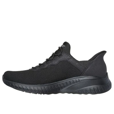Afbeelding van Skechers Wide Fit Chaos Sneakers laag, Dames, Maat: 37, Black knit/trim Mesh