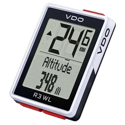Afbeelding van VDO Computer R3 WL STS draadloos, hoogte, trapfreq.
