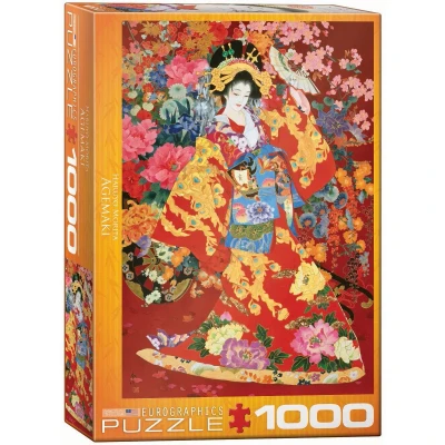 Afbeelding van Eurographics Puzzle Agemaki Haruyo Morita 1000 Teile Puzzel voor kinderen, Maat: One Size, Multi coloured
