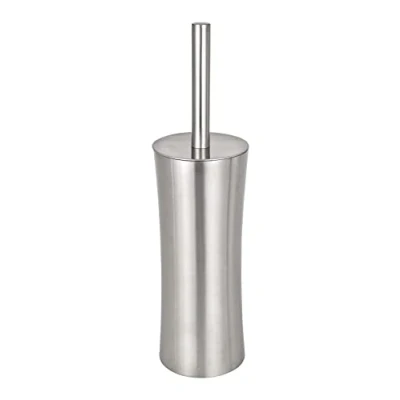 Afbeelding van Wenko Toiletborstelhouder Pieno 37,5 X 10 Cm Rvs Chroom 2 delig