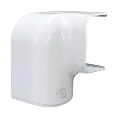 Afbeelding van Airco muur rechter bocht 90 T75. Artikelnr: SCD100096