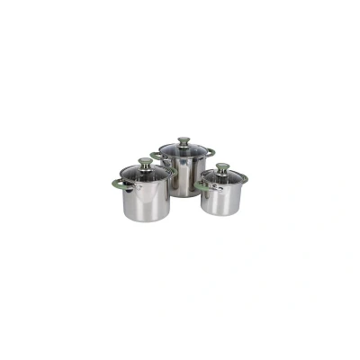 Afbeelding van Bo Camp Elan Plus 3 delige Pannenset