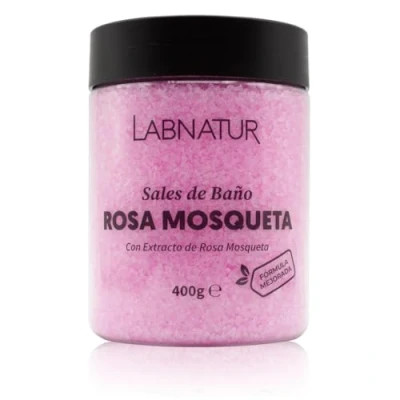 Afbeelding van Sys Badzout Rozen Body Scrub 100% Natuurlijk Mineraalzout 400g Snel Oplossend