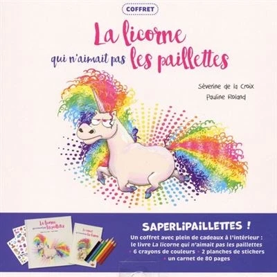 Image de Coffret La licorne qui n&#039;aimait pas les paillettes