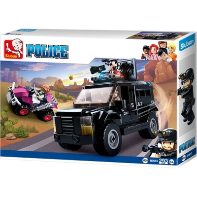 Afbeelding van Sluban Gepantserde ME Bus 6938242955137