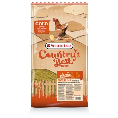 Afbeelding van Versele Laga Country`s Best Gold 1&amp;2 Crumble Kippenvoer 5 kg