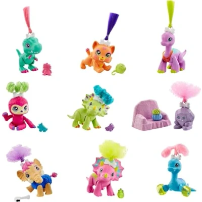 Afbeelding van Mattel Cave Club Dino Baby Crystals Willekeurig model
