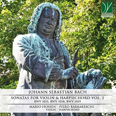 Afbeelding van Mario Hossen &amp; Piero Barbareschi Bach Sonatas For Violin Harpsichord Vol. 2 (CD)