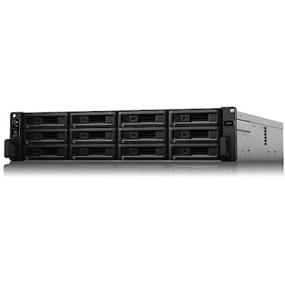 Image de Synology SA3200D Serveur NAS 12 Baies rack montable RAID 0, 1, 5, 6, 10, JBOD, F1 RAM 16 Go Gigabit Ethernet / 10 iSCSI support 2U