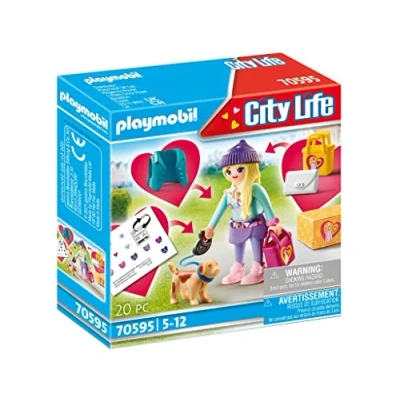 Image de Playmobil City Life 70595 Mannequin avec chien