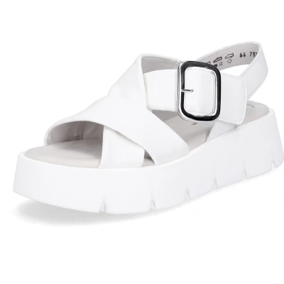 Afbeelding van Gabor Sandalen met sleehak, Dames, Maat: 40.5, Latte uni Leer