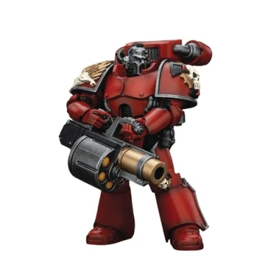 Afbeelding van Joy Toy (CN) Warhammer The Horus Heresy Action Figure 1/18 Blood Angels Angel&#039;s Tears Squad Erelim met Grenade Launcher 12 cm Figuur