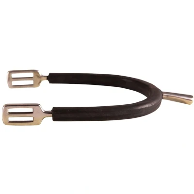 Afbeelding van BR Sporen Heren Stomp met Rubberen Beschermers RVS 25mm