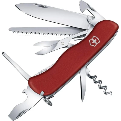 Afbeelding van Victorinox Outrider Red Zwitsers Zakmes 14 Functies Rood