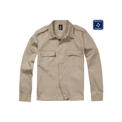 Afbeelding van Brandit Overhemd, Heren, Maat: 4XL, Beige