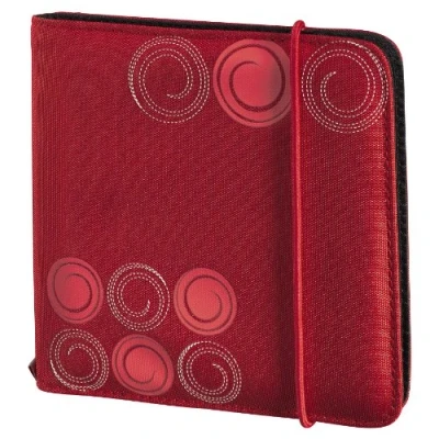 Afbeelding van Hama Utf Cd/Dvd Wallet 24,Red