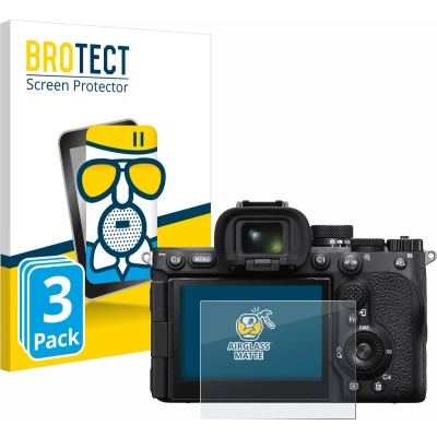 Afbeelding van BROTECT Screenprotector voor Sony Alpha 7R V / a7R Folie Beschermfolie Beschermglas matte (3 Stuks)