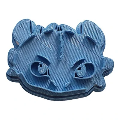 Afbeelding van Cuticuter CGDESDENTAOCARA Tandheelkundige Gezicht Hoe je Draak Trainen Koekjes Cup Blauw PLA