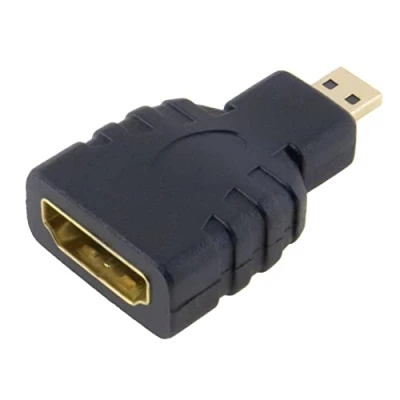 Afbeelding van SeKi 85116 HDMI A aansluiting naar Micro D mannelijk vergulde stekker zwart