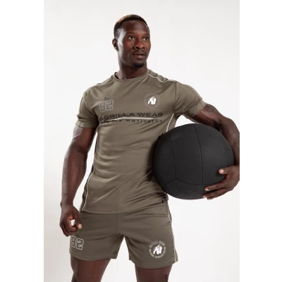 Afbeelding van Gorilla Wear Broxton T shirt Legergroen 2XL