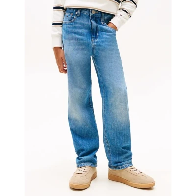 Afbeelding van Tommy Hilfiger Skater Straight leg jeans voor kinderen, Maat: 110, True blue americana