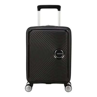 Image de American Tourister Soundbox Mini Spinner XS, Kindergepäck, 47 cm, 22 L, Schwarz (Bass Black)