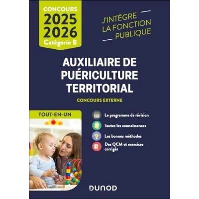 Afbeelding van CONCOURS AUXILIAIRE DE PUERICULTURE TERRITORIAL 2024 2025