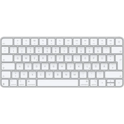 Afbeelding van Apple Magic Keyboard Toetsenbord Bluetooth QWERTZ Duits Zilver, Wit