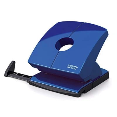 Afbeelding van Novus Office 025 0616 Bureauperforator B 230 Blauw Instelformaat (max.): DIN A4 30 vel (80 g/m²)