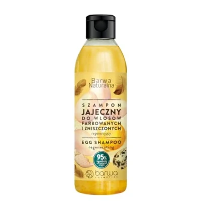 Afbeelding van Natural Colour Egg Regenerating Shampoo For Dyed And Damaged Hair 300Ml
