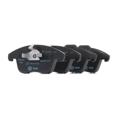 Afbeelding van HELLA 8DB 355 012 891 Remblokkenset Niet geschikt voor slijtage waarschuwingscontact FORD: S Max Mk1, Galaxy Mk2 MPV, Mk2, VOLVO: V60 I, S60 II