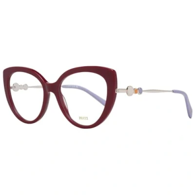 Afbeelding van Emilio Pucci Dammes Brillen Optisch Rood One Size