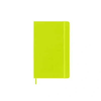 Afbeelding van Notebook Large Ruled Hard Cover Lemon Green