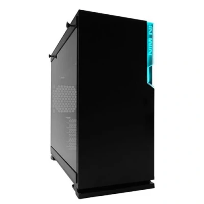 Image de IN WIN 101C Tour ATX panneau latéral fenêtré (verre trempé) pas d&#039;alimentation (ATX12V) noir USB/Audio