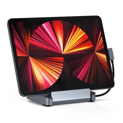 Image de Support HUB pour iPad Pro Satechi Gris