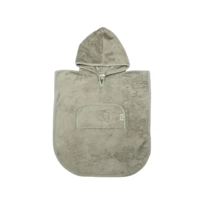 Afbeelding van Timboo Poncho Bamboo Whisper Green (met vernieuwe V hals)