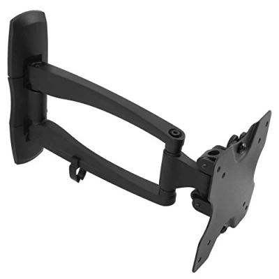 Afbeelding van RICOO S8811 TV muurbeugel, zwenkbaar, universeel kantelbaar, 33 74 cm, wandbevestiging, LED/LCD, gebogen, VESA 100 x 100, zwart
