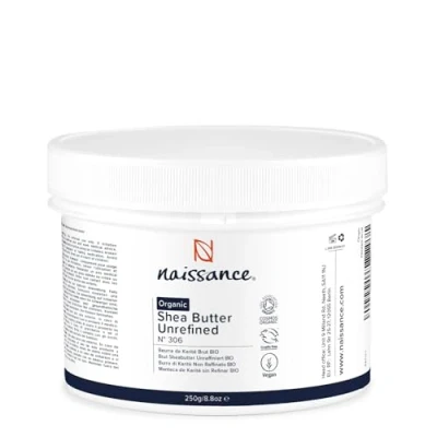 Image de Naissance Beurre De Karité Brut BIO D&#039;Afrique (No. 306) 250g Non Raffiné, Solide Pour Cheveux Sec Ou Afro, Corps, Visage Pur, Végan, Naturel Et Certifié