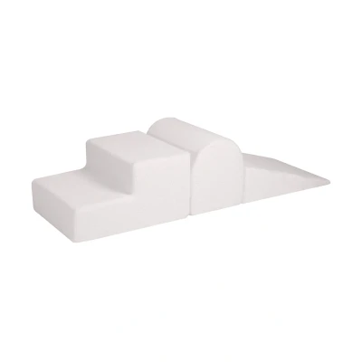 Afbeelding van 3 delige foam speelset zonder ballenbak Teddy Wit