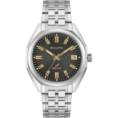 Afbeelding van Bulova Jet Star 96B415 Horloge Staal Zilverkleurig Ø 40 mm