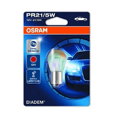 Afbeelding van OSRAM 7538LDR Autolampen Gloeilampfitting 12 21 / 5 BAW15d Rood FORD: Focus 2 Kombi, 2, LAND ROVER: Freelander Off Road