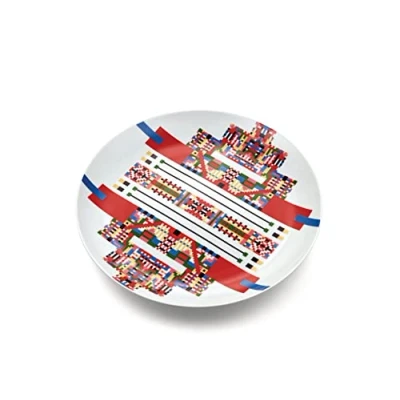 Afbeelding van Alessi Holyhedrics Bord ESA10/2 ø 30 cm door Elena Salmistraro