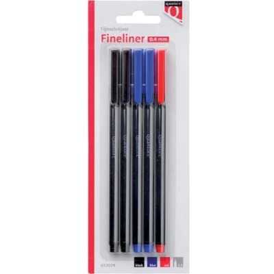 Afbeelding van Fineliner Quantore 188 rond 0.4mm assorti
