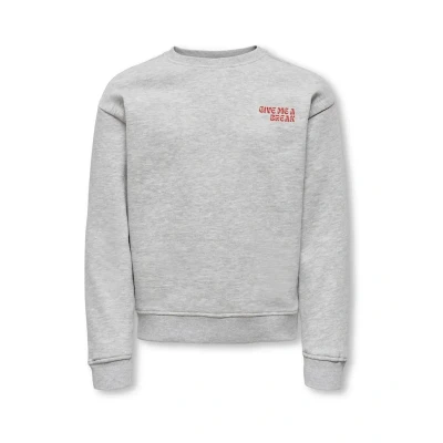 Afbeelding van KIDS ONLY Sweater Camine Grijs dessin 152