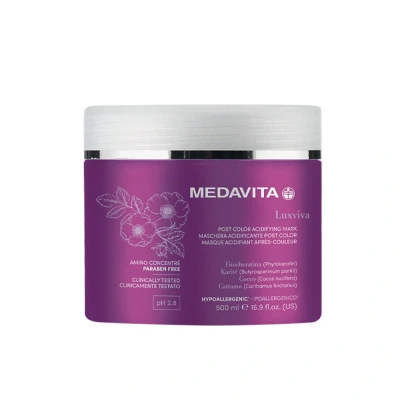 Afbeelding van Medavita Luxviva Post Color Acidifying Mask 500ml Masker 500 ml